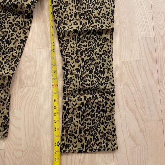 J Crew Leopard Print Pants - Picture 2 of 4